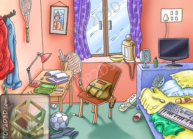 messy house clipart - photo #14